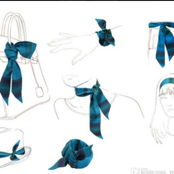 🆕NIP: Twilly Multipurpose Silk/Polyester Blend Scarf - Picture 3 of 3